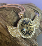 Amulett – glamour – Lakhovsky MWO – 25 mm / goldlegiert – Produktansicht 1