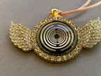Amulett – glamour – Lakhovsky MWO – 25 mm / goldlegiert – Produktansicht 1