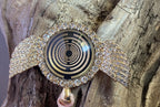 Amulett – glamour – Lakhovsky MWO – 25 mm / goldlegiert – Produktansicht 1