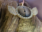 Amulett – glamour – Lakhovsky MWO – 25 mm / goldlegiert – Produktansicht 1