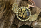 Amulett – glamour – Lakhovsky MWO – 25 mm / goldlegiert – Produktansicht 1