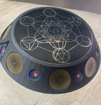 200 mm VibraNex UFO – 1-farbig, Oberflächenplatte zinnlegiert – Produktansicht 1