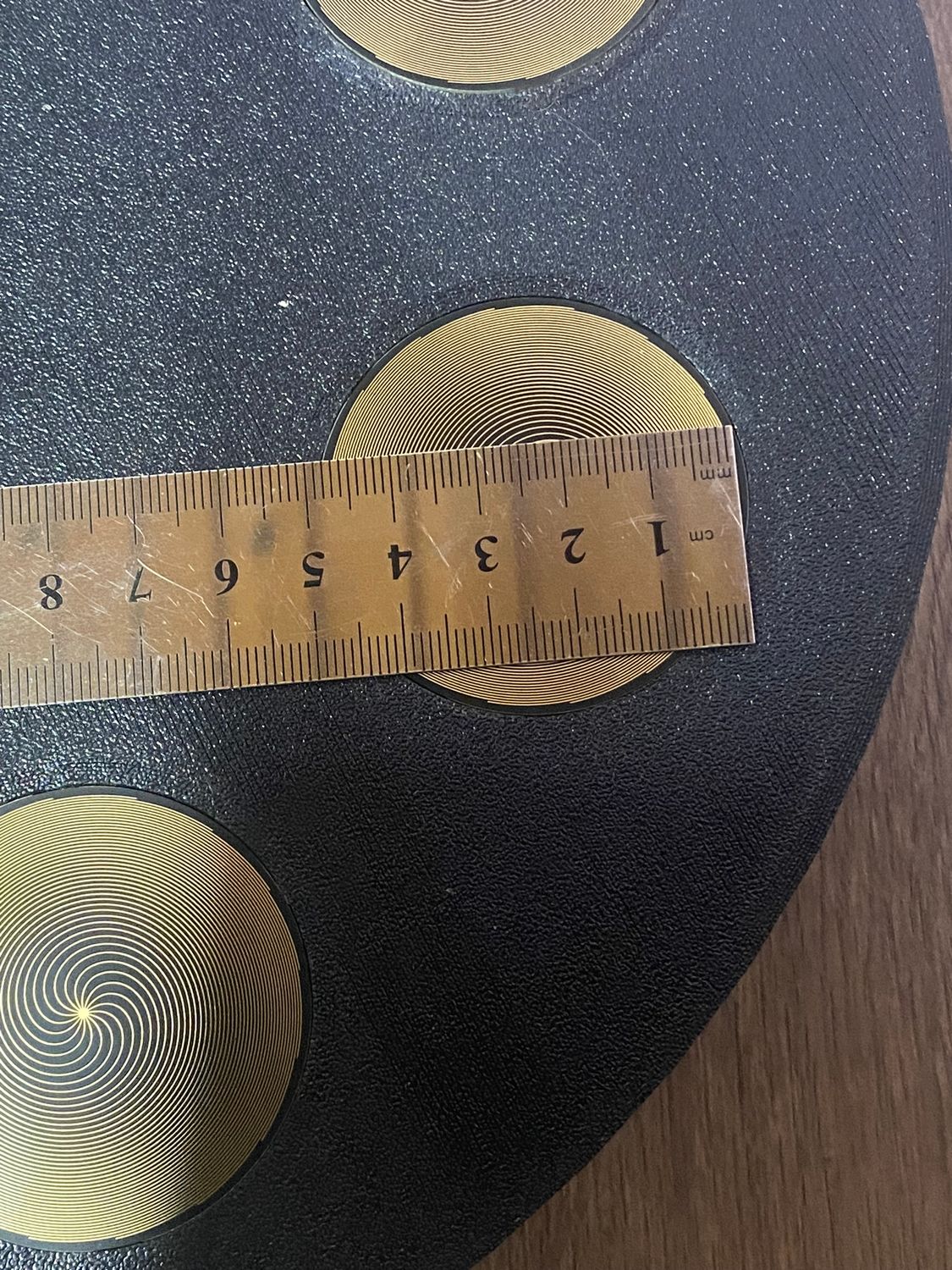 200 mm VibraNex UFO – 1-farbig, Oberflächenplatte zinnlegiert – Produktansicht 1