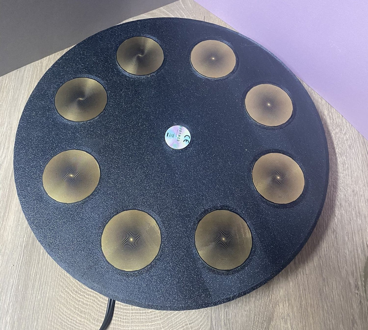 200 mm VibraNex UFO – 1-farbig, Oberflächenplatte zinnlegiert – Produktansicht 1