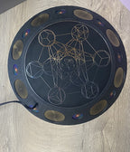 200 mm VibraNex UFO – 1-farbig, Oberflächenplatte zinnlegiert – Produktansicht 1