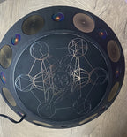 200 mm VibraNex UFO – 1-farbig, Oberflächenplatte zinnlegiert – Produktansicht 1