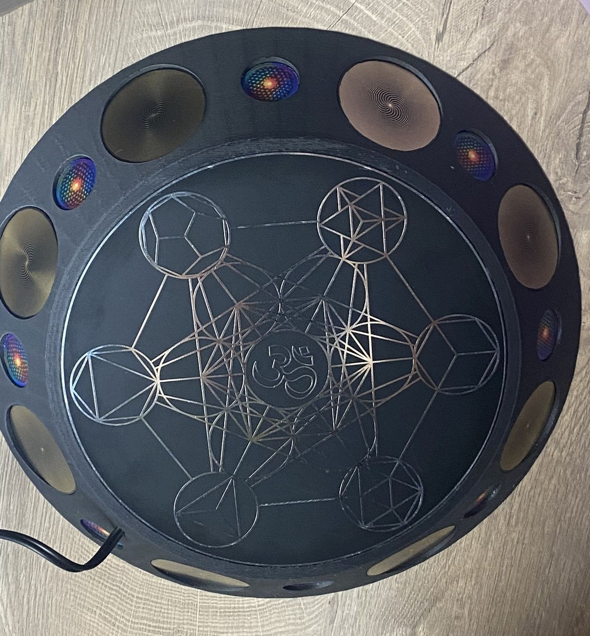 200 mm VibraNex UFO – 1-farbig, Oberflächenplatte zinnlegiert – Produktansicht 1