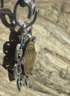 Amulett – Lotus Glitzer – Lakhovsky MWO – Lakhovsky MWO + Lotus – nachtschwarz – Produktansicht 1