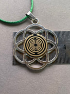 Amulett – Samen des Lebens – Lakhovsky MWO – Lakhovsky MWO – nachtschwarz – Produktansicht 1
