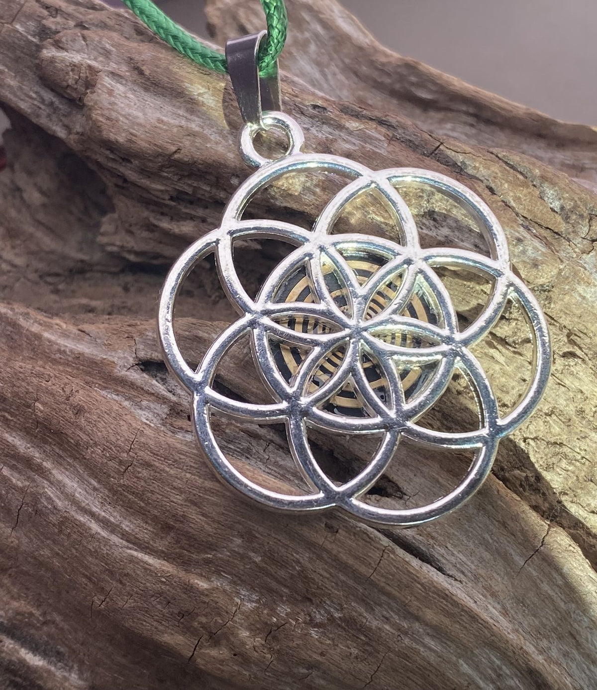 Amulett – Samen des Lebens – Lakhovsky MWO – Lakhovsky MWO – nachtschwarz – Produktansicht 1