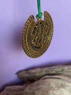 Amulett – bronzefarben, Sri Yantra – Lakhovsky MWO – Produktansicht 1