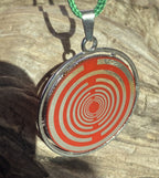 Amulett – Merkaba – Lakhovsky MWO Antenne als – Lakhovsky MWO + Merkaba – 35 mm / zinnlegiert / Fassung – Produktansicht 1