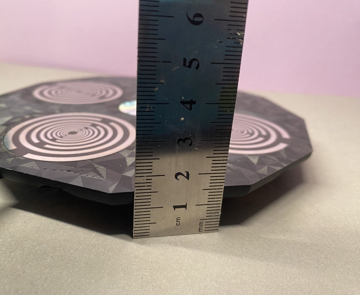94 mm VibraNex flach, 1-farbig, Oberflächenplatte zinnlegiert – Produktansicht 1