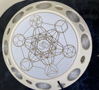200 mm VibraNex UFO – 1-farbig, Oberflächenplatte goldlegiert – Produktansicht 1