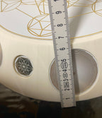 200 mm VibraNex UFO – 1-farbig, Oberflächenplatte goldlegiert – Produktansicht 1