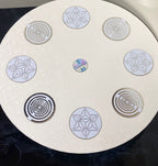 200 mm VibraNex UFO – 1-farbig, Oberflächenplatte goldlegiert – Produktansicht 1