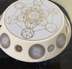 200 mm VibraNex UFO – 1-farbig, Oberflächenplatte goldlegiert – Produktansicht 1