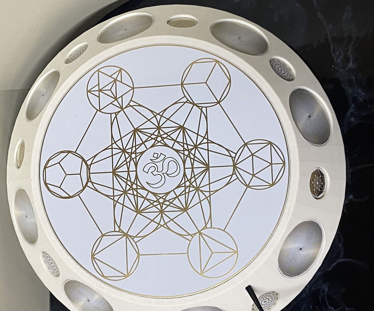 200 mm VibraNex UFO – 1-farbig, Oberflächenplatte goldlegiert – Produktansicht 1