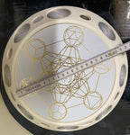 200 mm VibraNex UFO – 1-farbig, Oberflächenplatte goldlegiert – Produktansicht 1