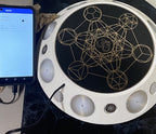 200 mm VibraNex UFO – 1-farbig, Oberflächenplatte goldlegiert – Produktansicht 1