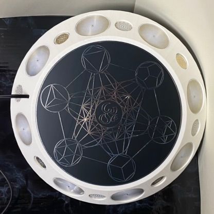 200 mm VibraNex UFO – 1 – fabig, Oberflächenplatte zinnlegiert – Produktansicht 1