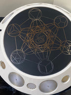 200 mm VibraNex UFO – 1 – fabig, Oberflächenplatte zinnlegiert – Produktansicht 1