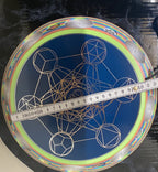 200 mm VibraNex UFO – Einhorn matt, Oberflächenplatte zinnlegiert – Produktansicht 1