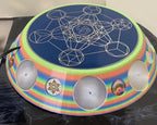 200 mm VibraNex UFO – Einhorn matt, Oberflächenplatte zinnlegiert – Produktansicht 1