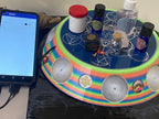 200 mm VibraNex UFO – Einhorn matt, Oberflächenplatte zinnlegiert – Produktansicht 1