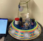 200 mm VibraNex UFO – Einhorn matt, Oberflächenplatte zinnlegiert – Produktansicht 1