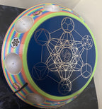 200 mm VibraNex UFO – Einhorn matt, Oberflächenplatte zinnlegiert – Produktansicht 1