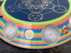 200 mm VibraNex UFO – Einhorn matt, Oberflächenplatte zinnlegiert – Produktansicht 1
