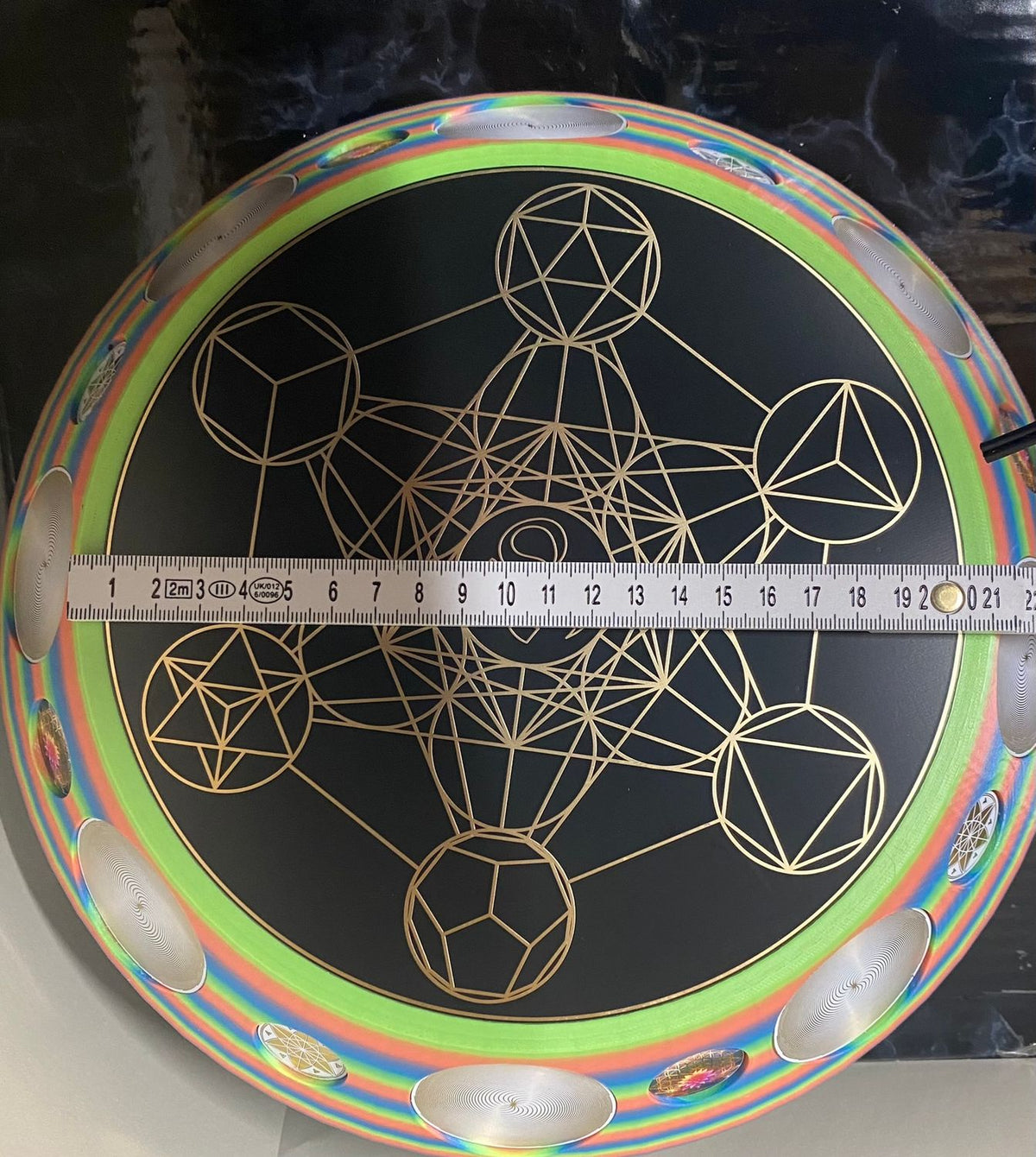 200 mm VibraNex UFO – Einhorn – konfigurierbar – Produktansicht 60