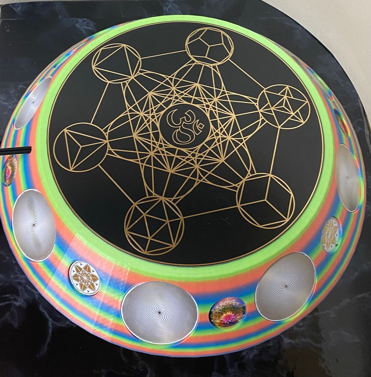 200 mm VibraNex UFO – Einhorn – konfigurierbar – Produktansicht 62