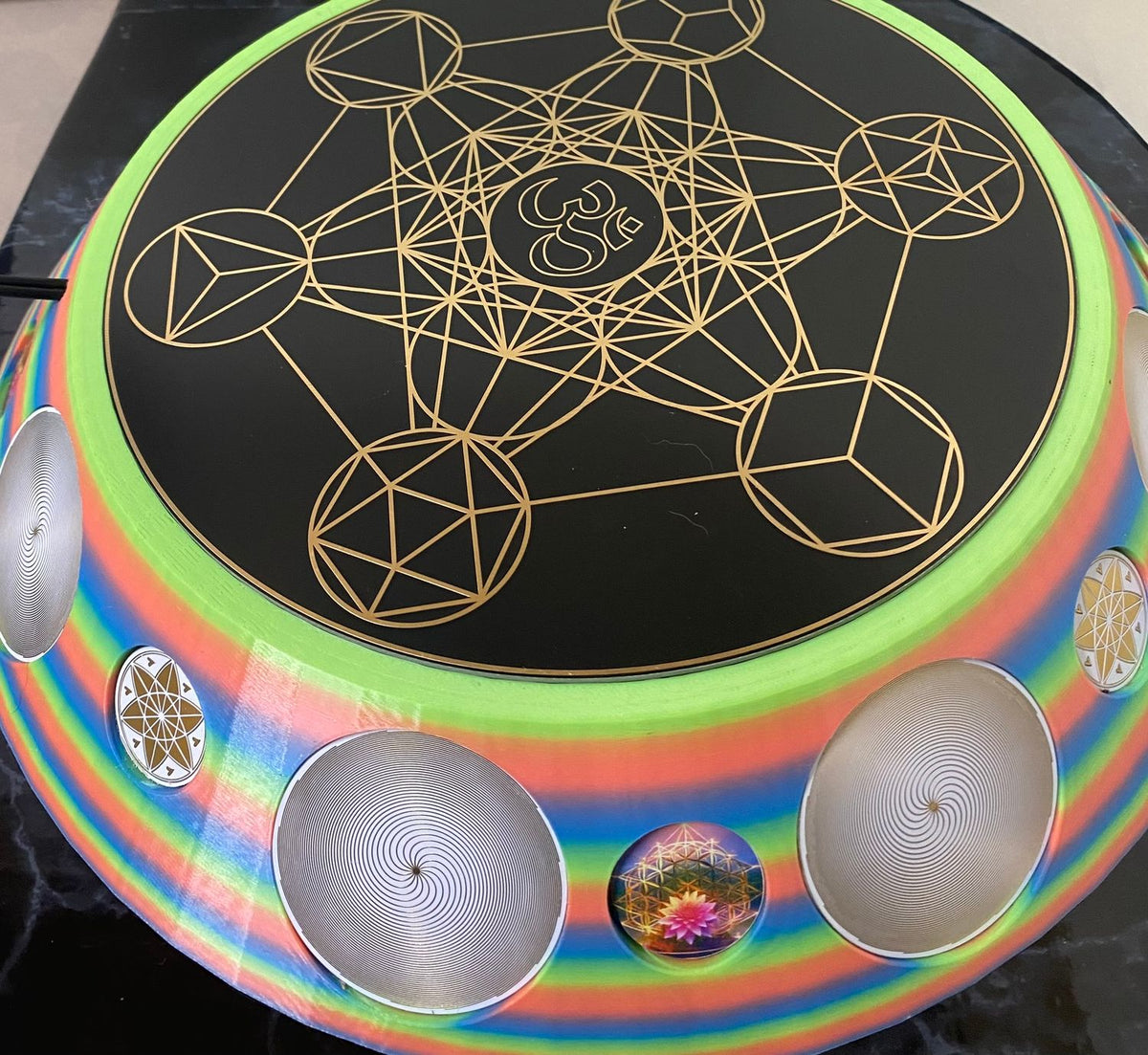 200 mm VibraNex UFO – Einhorn – konfigurierbar – Produktansicht 15