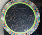 200 mm VibraNex UFO – Einhorn matt, Oberflächenplatte zinnlegiert – Produktansicht 1
