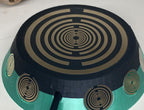 69 mm VibraNex UFO – 2-farbig, Oberflächenplatte goldlegiert – Produktansicht 1