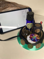 69 mm VibraNex UFO – 2-farbig, Oberflächenplatte goldlegiert – Produktansicht 1