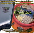 69 mm VibraNex Brunnen – Einhorn matt, Oberflächenplatte zinnlegiert – EINZELSTÜCK – Produktansicht 1