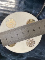 50 mm VibraNex UFO – 2-farbig, Oberflächenplatte zinnlegiert – Produktansicht 1