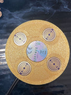 50 mm VibraNex UFO – 2-farbig, Oberflächenplatte zinnlegiert – Produktansicht 1