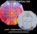 33 mm Discs – Buddha & galaktischer Schmetterling – Sparset