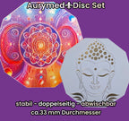 33 mm Discs – Buddha & galaktischer Schmetterling – Sparset