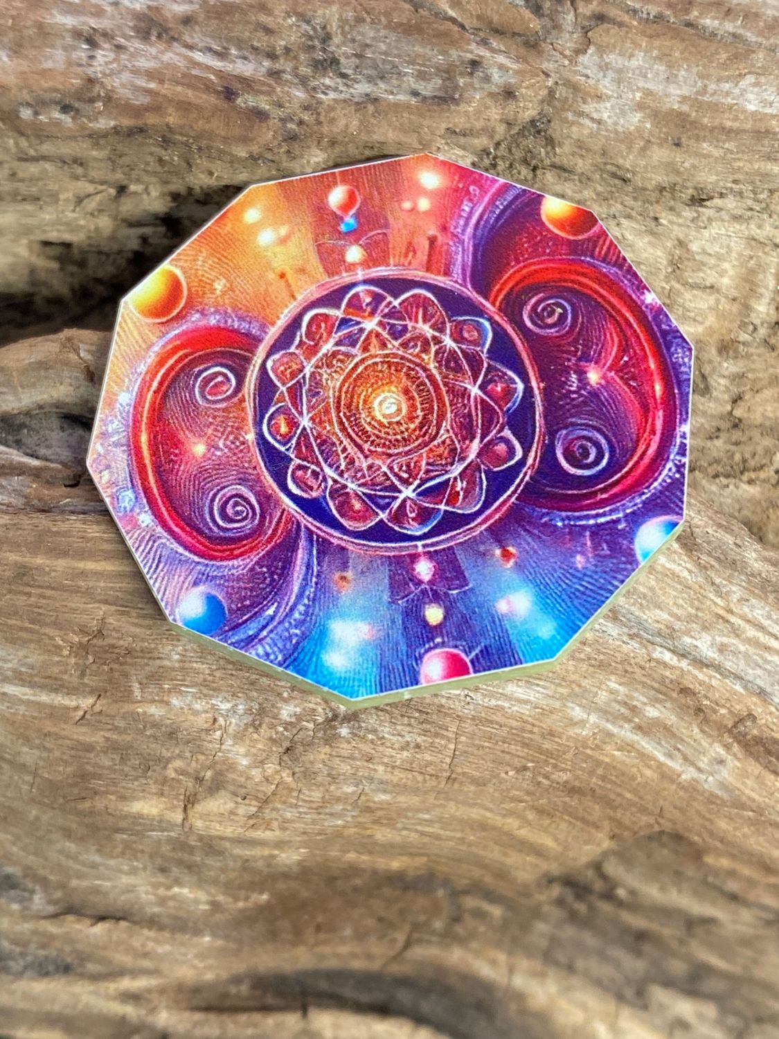 33 mm Discs – Buddha & galaktischer Schmetterling – Sparset