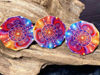 33 mm Discs – Buddha & galaktischer Schmetterling – Sparset