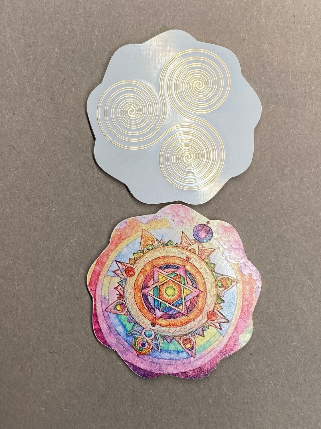 33 mm Discs – Triskele & galaktischer Jahreszeitkreis – Sparset