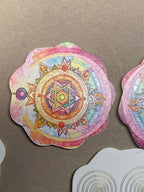 33 mm Discs – Triskele & galaktischer Jahreszeitkreis – Sparset