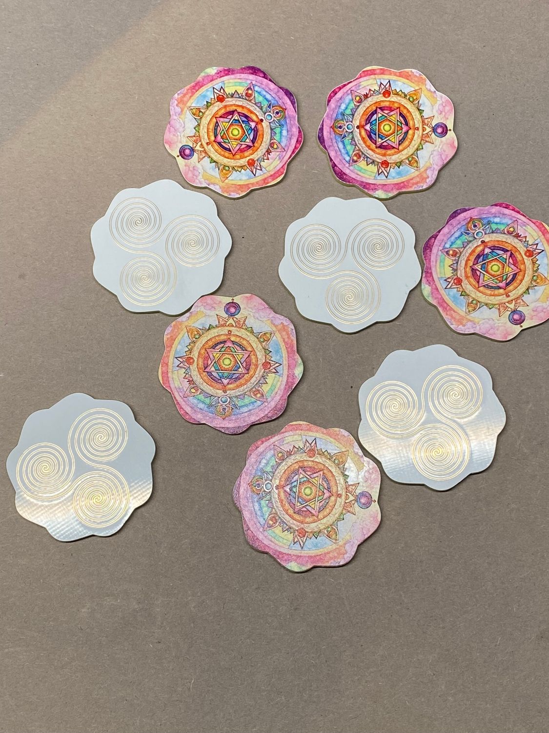 33 mm Discs – Triskele & galaktischer Jahreszeitkreis – Sparset