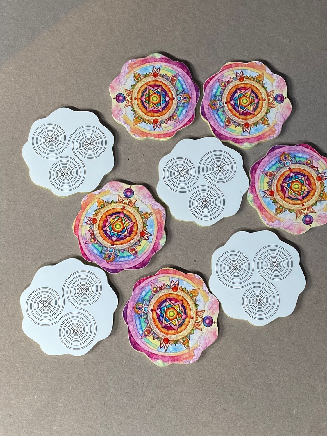 33 mm Discs – Triskele & galaktischer Jahreszeitkreis – Sparset