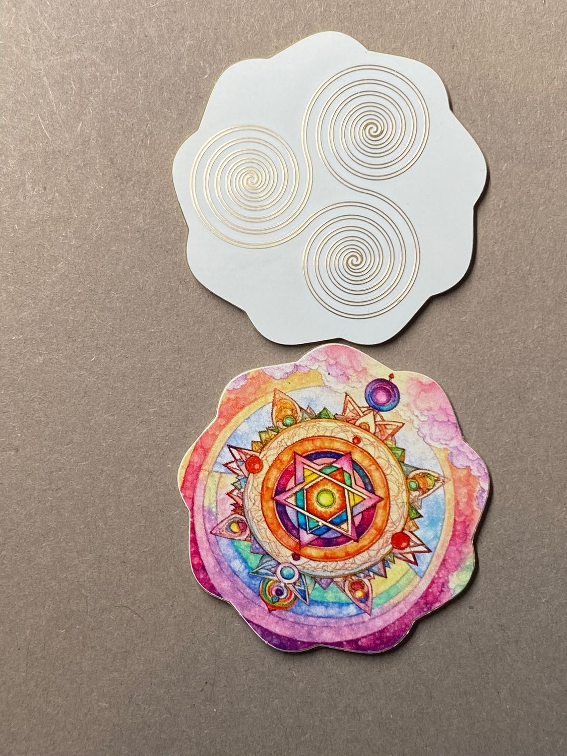 33 mm Discs – Triskele & galaktischer Jahreszeitkreis – Sparset
